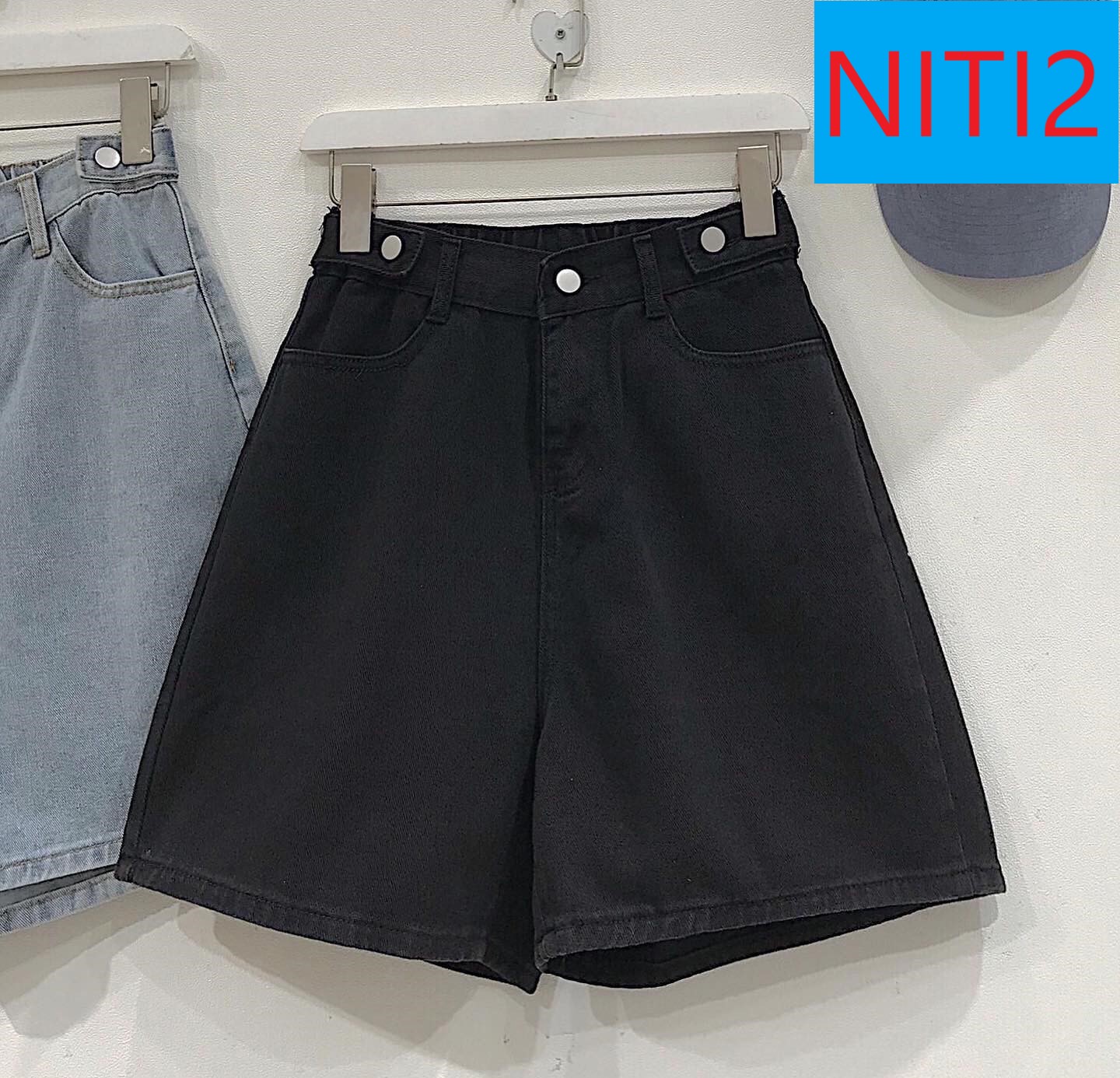 [ PHÁT ĐẠT ] QUẦN JEAN NGỐ LỬNG NỮ CẠP CHỈNH FORM RỘNG HOT MỌI THỜI ĐẠI, ĐỈNH CAO THỜI TRANG CAO CẤP NITI2
