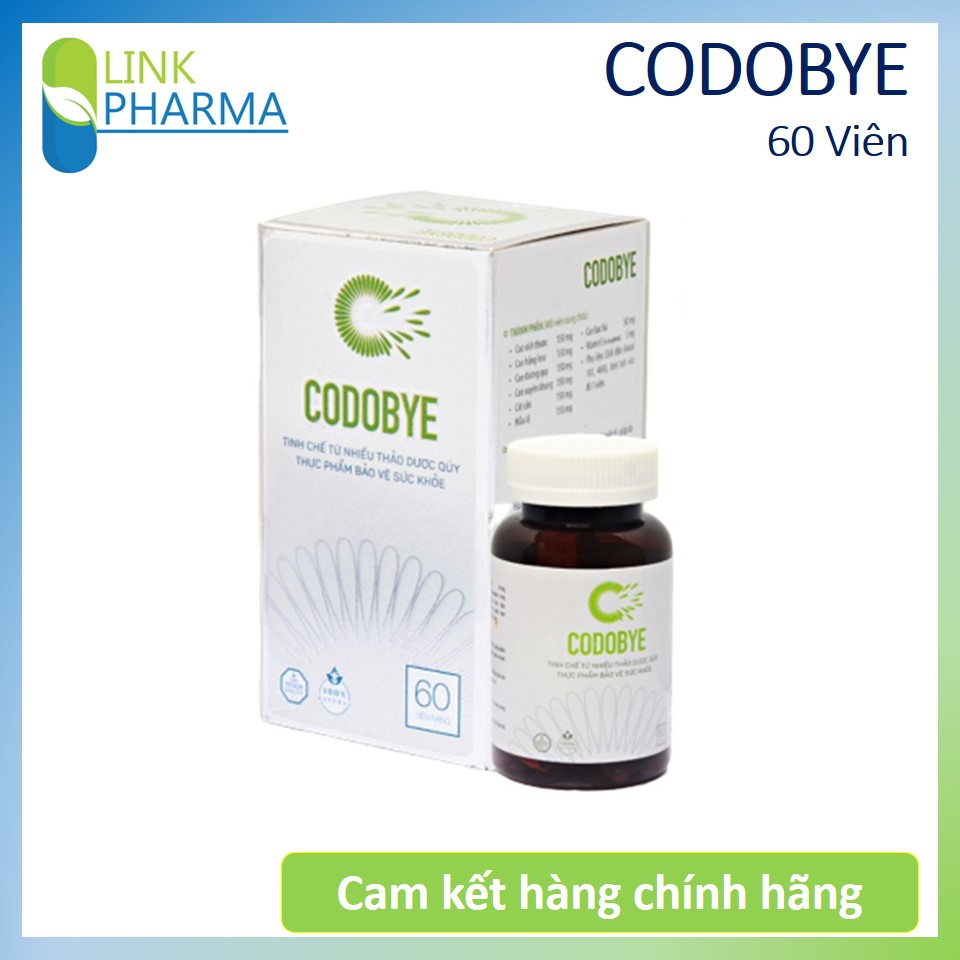 Viên uống CODOBYE - Ngừa mụn, kiềm dầu, kiểm soát nhờn