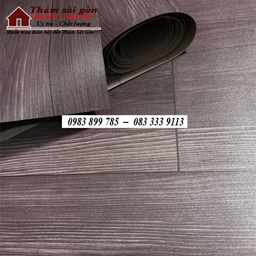 THẢM SIMLI VÂN GỖ NHÁM KHỔ 1M