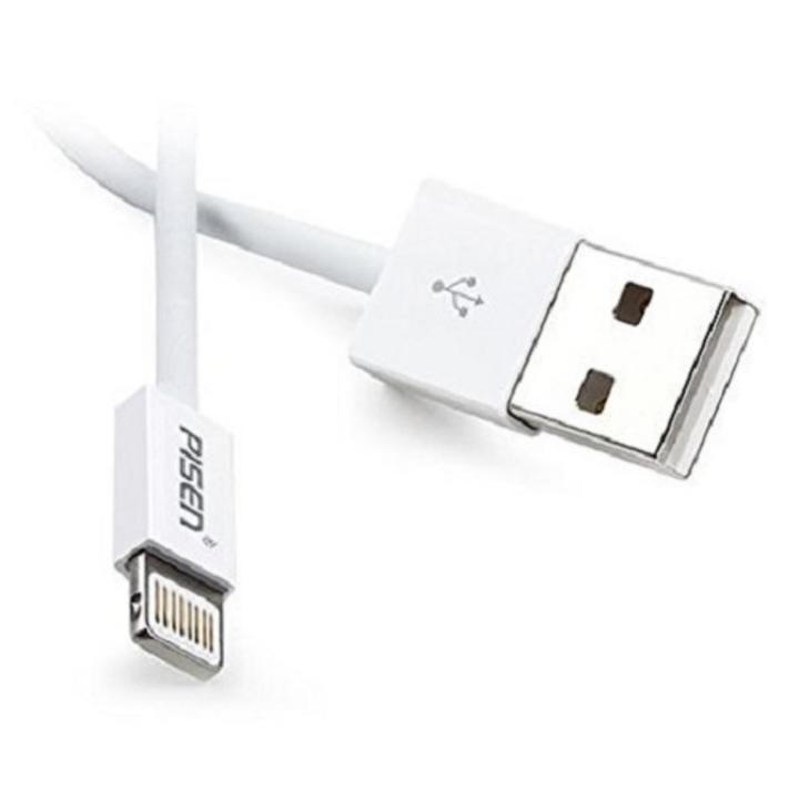 Cáp sạc Pisen Lightning cho iPhone 5/6/7/8/X -1M SIGATO SGT39