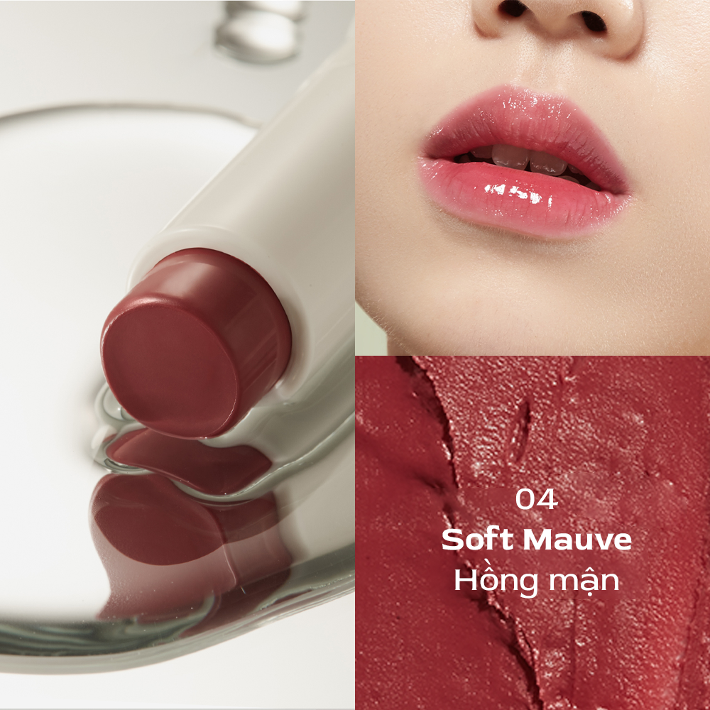 Nacific Son dưỡng môi Vegan Lip Glow 3.9g
