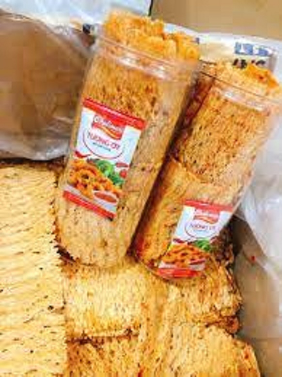 mực cán tẩm da vị - cả hũ 200g