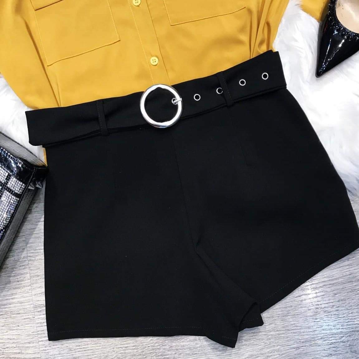 sét áo sơmi túi hộp quần short