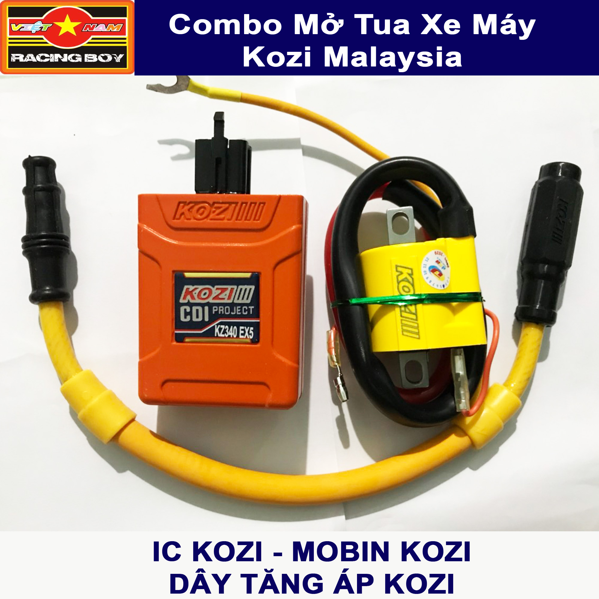 Combo ic mở tua cho wave dream 100, sirius 50, exciter 50, elegant 50, cup 50 80 90 - kozi malaysia