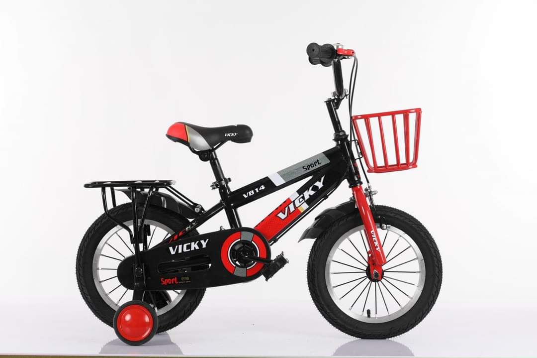 Xe đạp trẻ em vicky vb cao cấp cho bé trai size 18- hàng nhập khẩu chính hãng