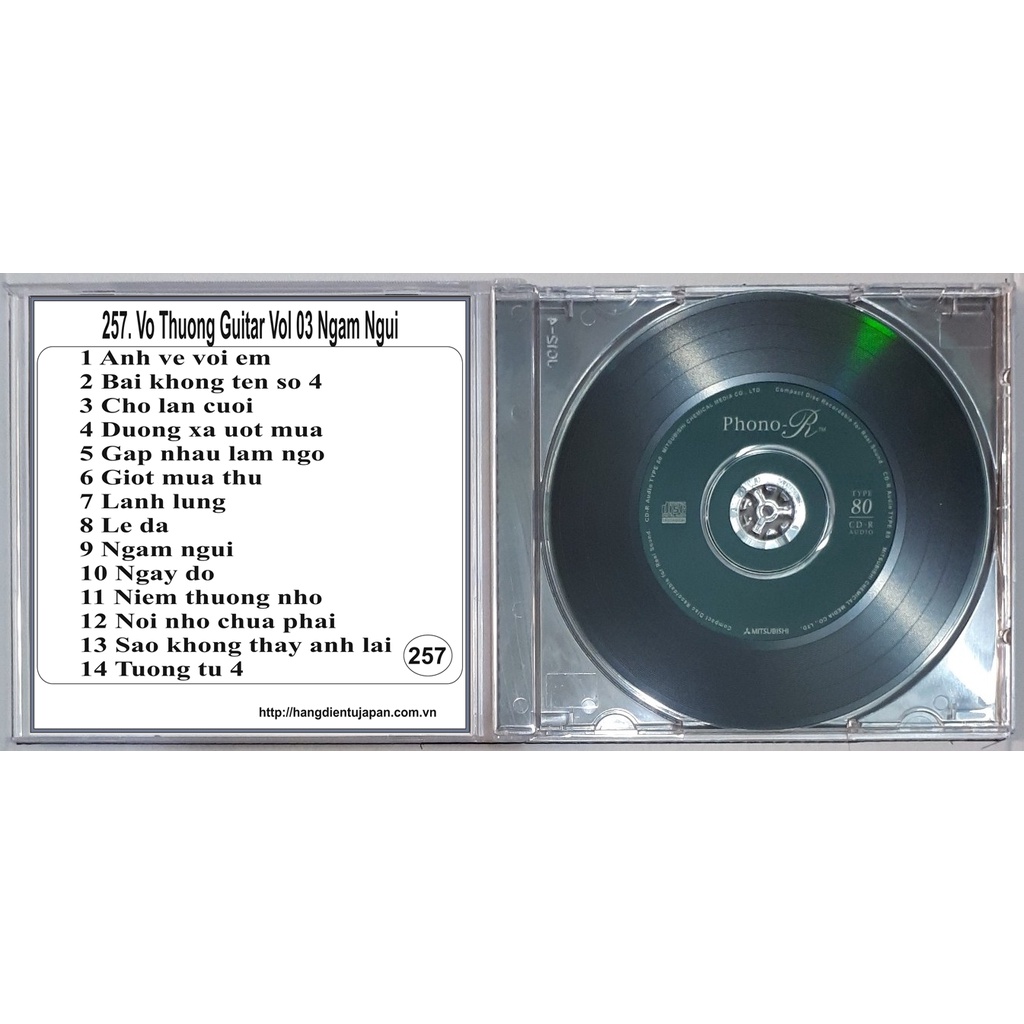 Bộ 5 Đĩa CD Vô Thường Guitar