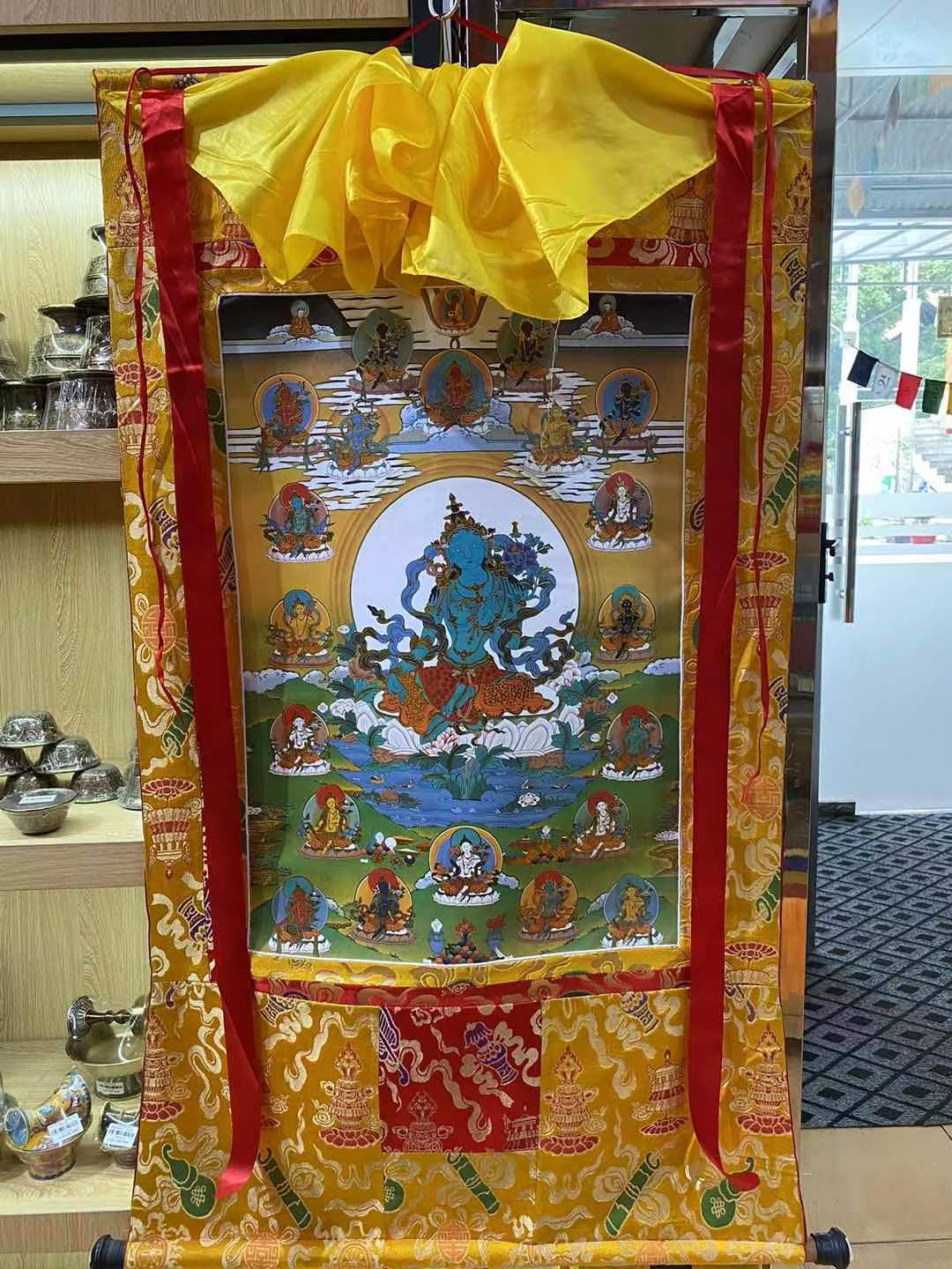 Tranh thangka Tara 21 hoá thân