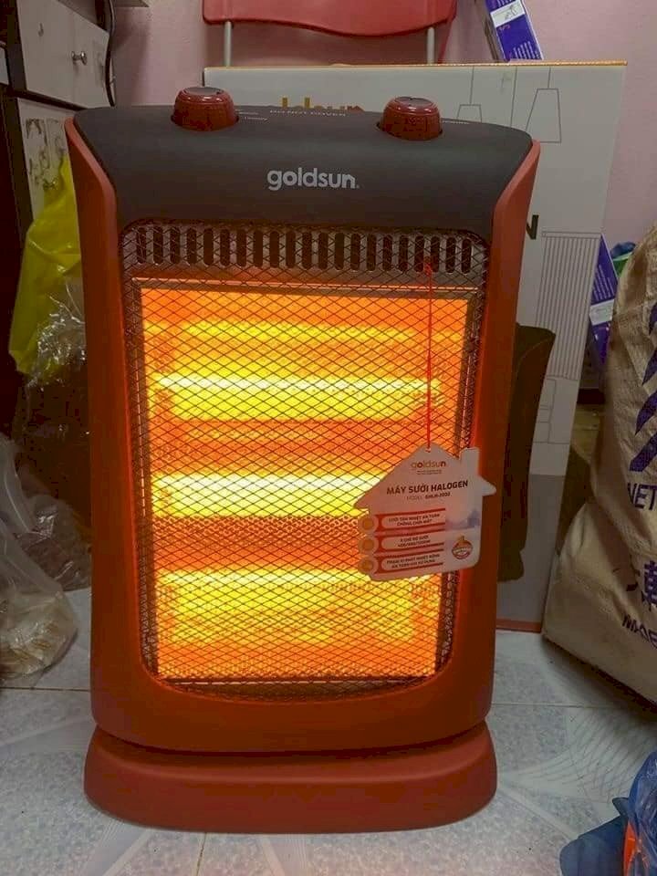 Máy Sưởi Nhiệt Halogen Goldsun GHLH-2002