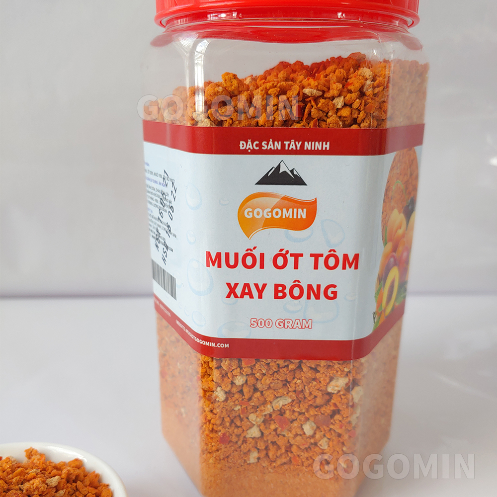Muối Ớt Tôm Xay Bông - GoGoMin