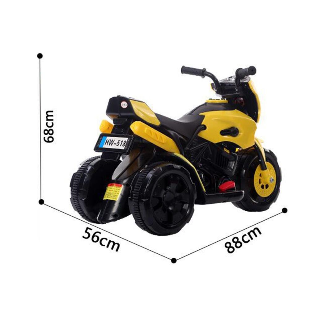 XE MÁY ĐIỆN CHO C BÉ 1688 MÀU CAM