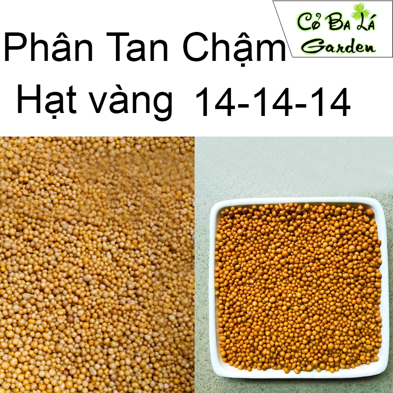 PHÂN TAN CHẬM VÀNG 14 -14 -14 (túi 100gram)