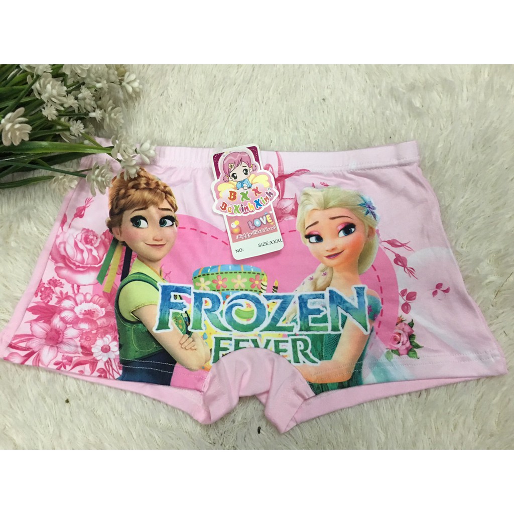 Combo 10 quần chíp đùi Elsa cho bé gái
