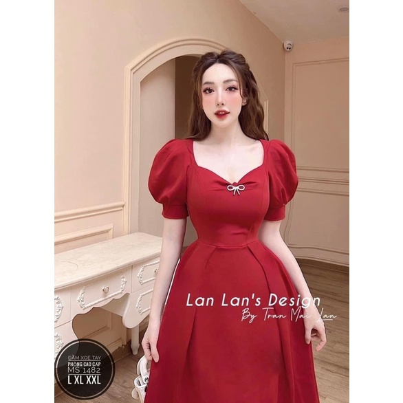 Đầm thiết kế đi tiệc bigsize 55-90ký( 1019)