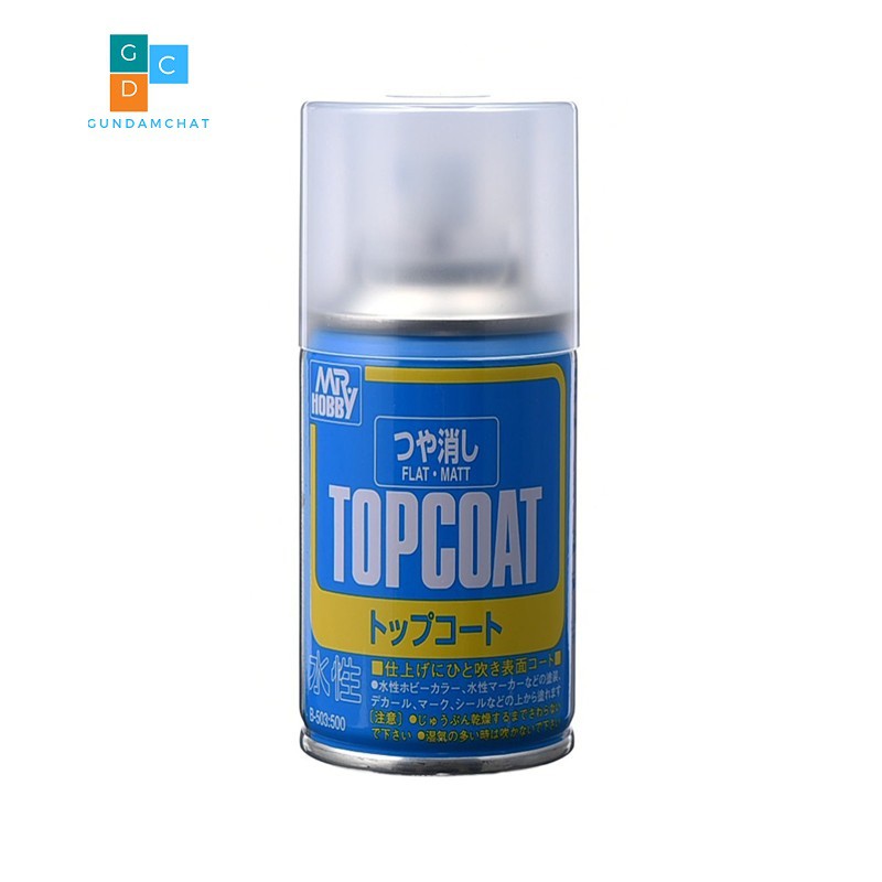 Sơn phủ Topcoat Mr Hobby Bóng - Bóng mờ - mờ -Dụng cụ gundamchat
