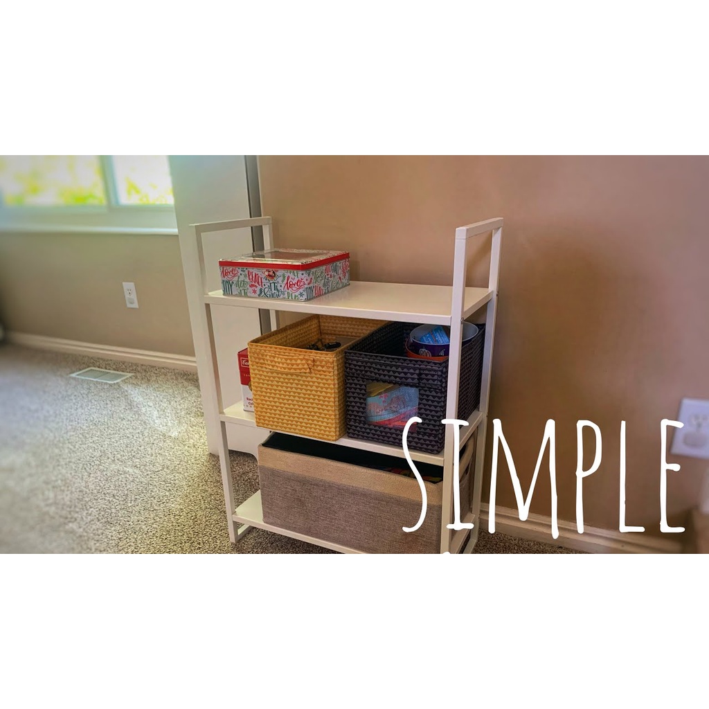 Kệ thép đa năng để đồ 3 tầng Jonaxel IKEA