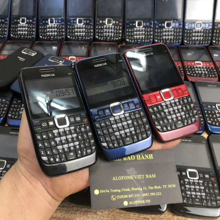 [TẶNG PIN ZIN - MIỄN PHÍ SHIP] Điện thoại Nokia E63 hàng đẹp chính hãng có 3G, Wifi chơi game JAVA dễ dàng (bảo hành 1 năm)