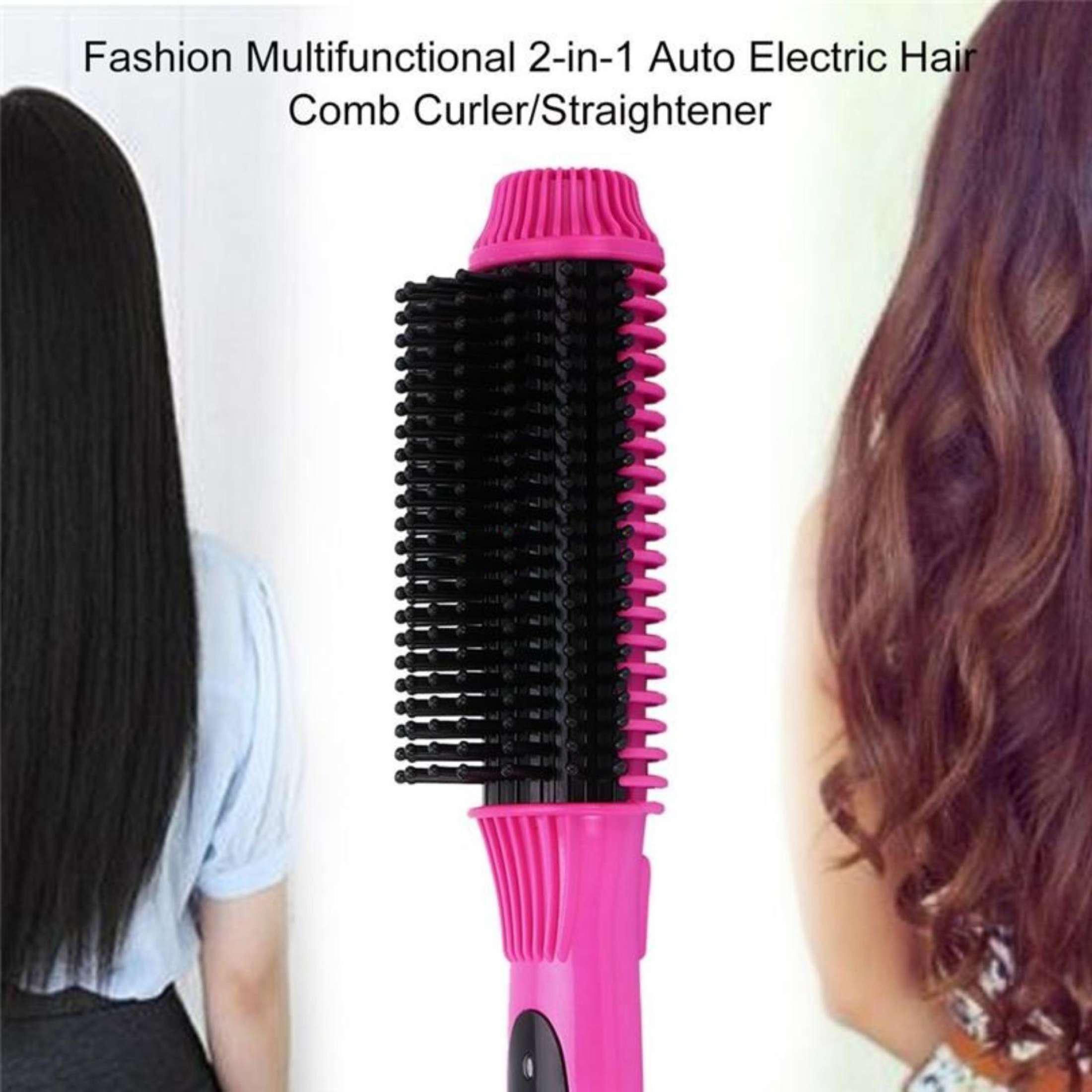 Máy Uốn Tóc, Chải Tóc , Tạo Kiểu Tóc Đa Năng - Lược Điện Tạo Kiểu Tóc