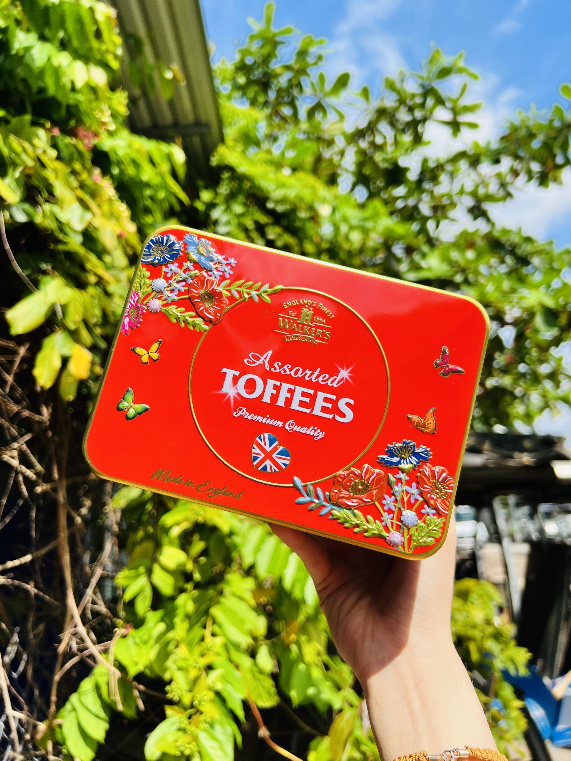 Kẹo Walker's Toffees dạng hộp 200g
