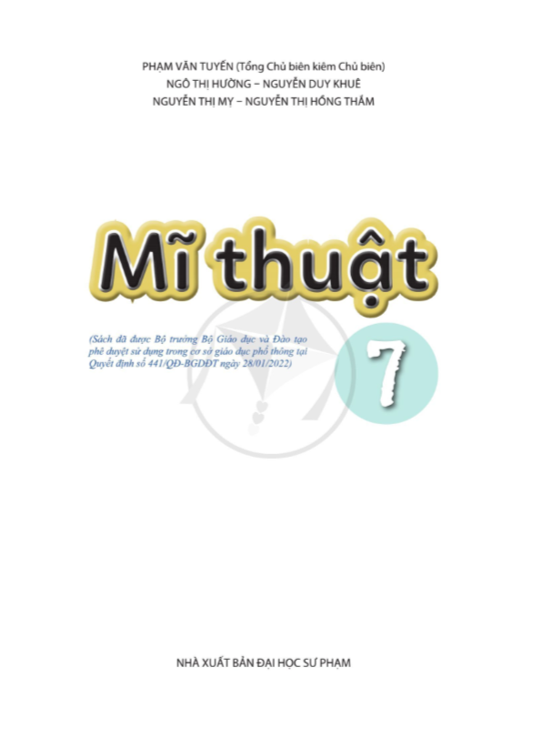 Mĩ Thuật lớp 7 - Cánh Diều