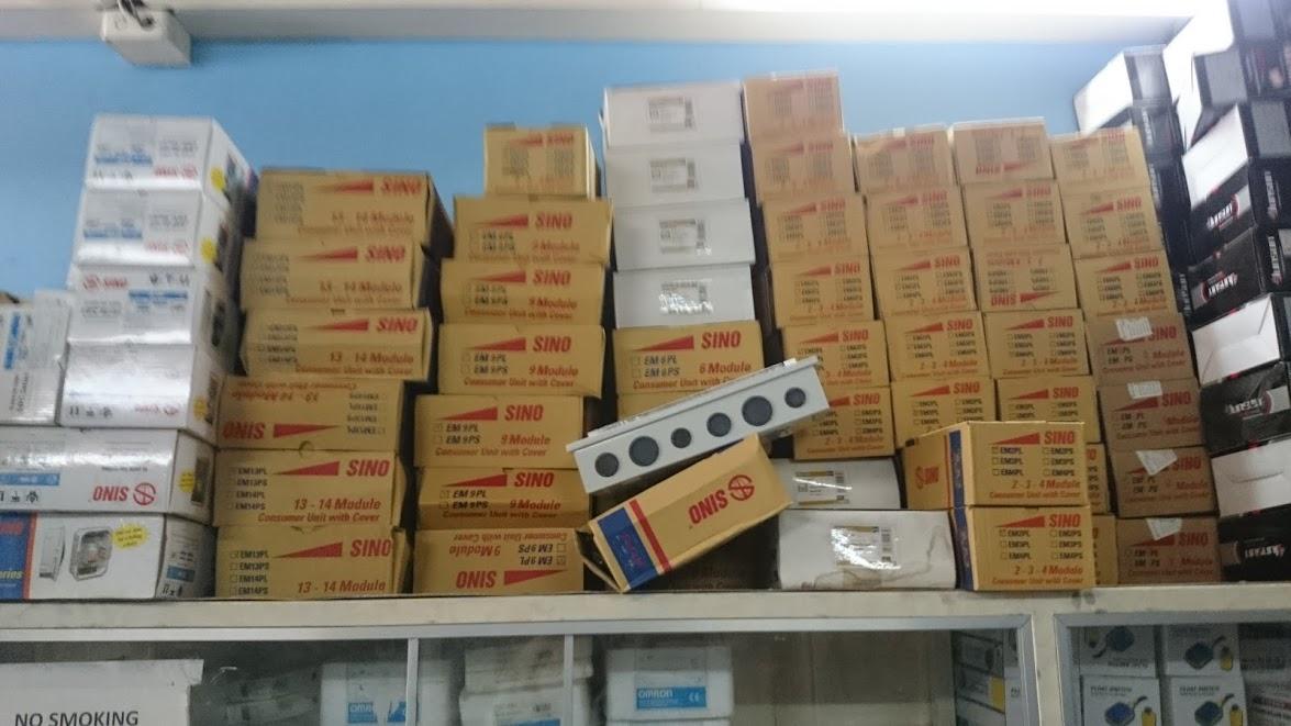 SINO - Tủ điện kim loại 6 modul-âm