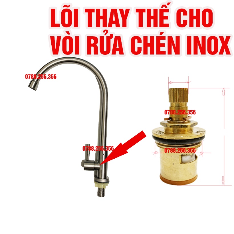 Ruột vòi nước lõi vòi nước lạnh chất lượng cao lõi van vòi chén lavavo ...