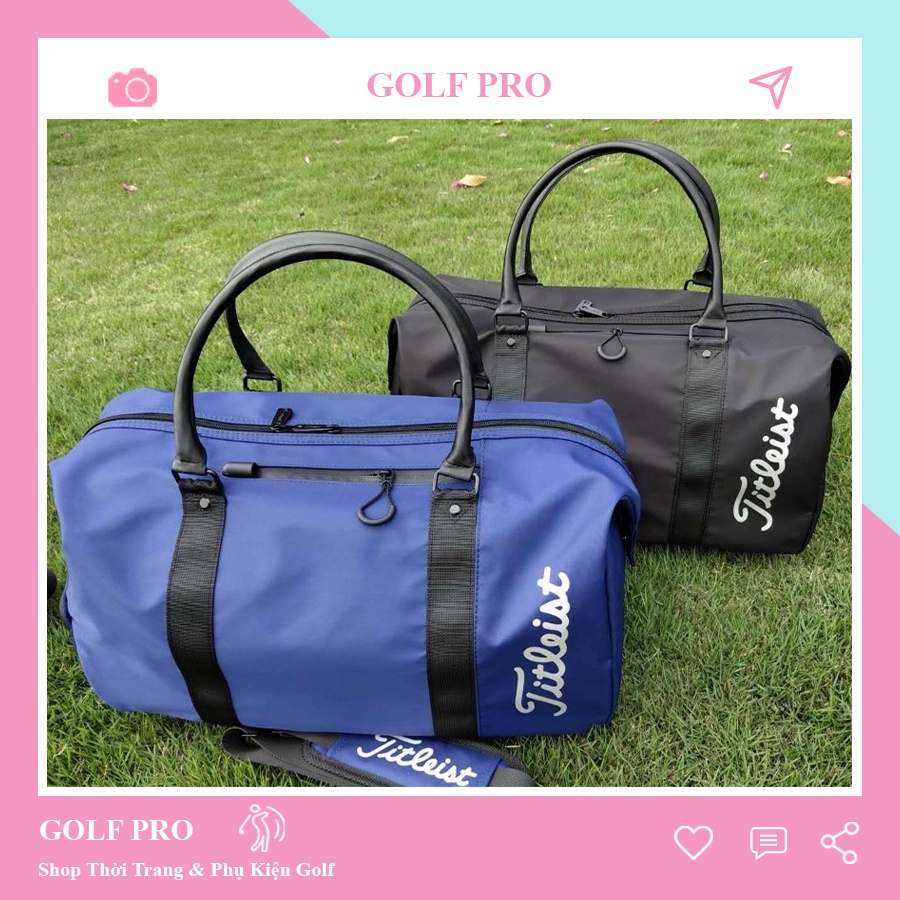 Túi Đựng Quần Áo Và Giày Golf Bag Thể Thao Titleist Vải Bạt Kháng Nước Tiện Lợi Đựng Đồ Dùng Cá Nhân Td008