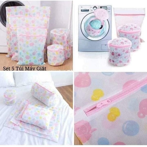 [HCM]Combo 5 Túi Lưới Giặt Đồ