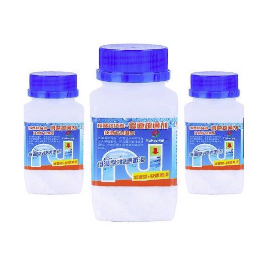 Chai Bột Thông Cống Cực Mạnh Nhật Bản Loại Lớn 268gr