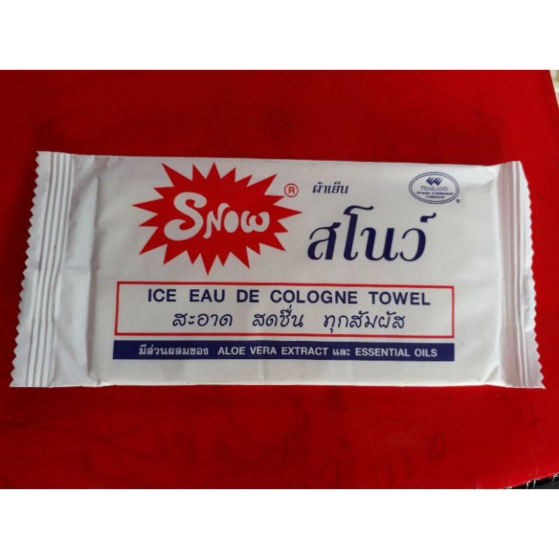 Khăn lạnh Thái Lan Snow 100 cái