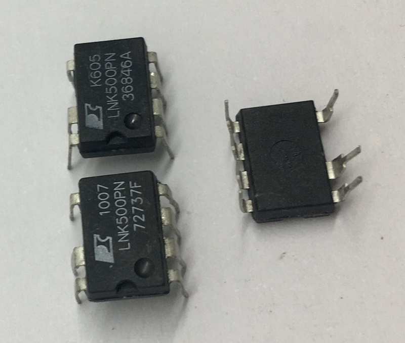 (3con) IC Nguồn Lnk500pn mới !