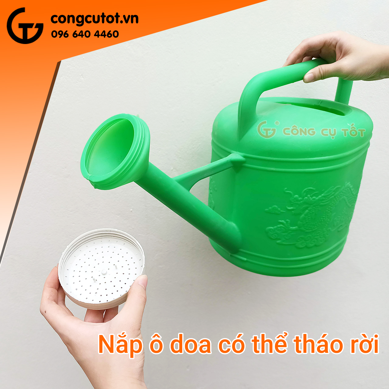 Bình nhựa tưới cây ô doa 8 lít
