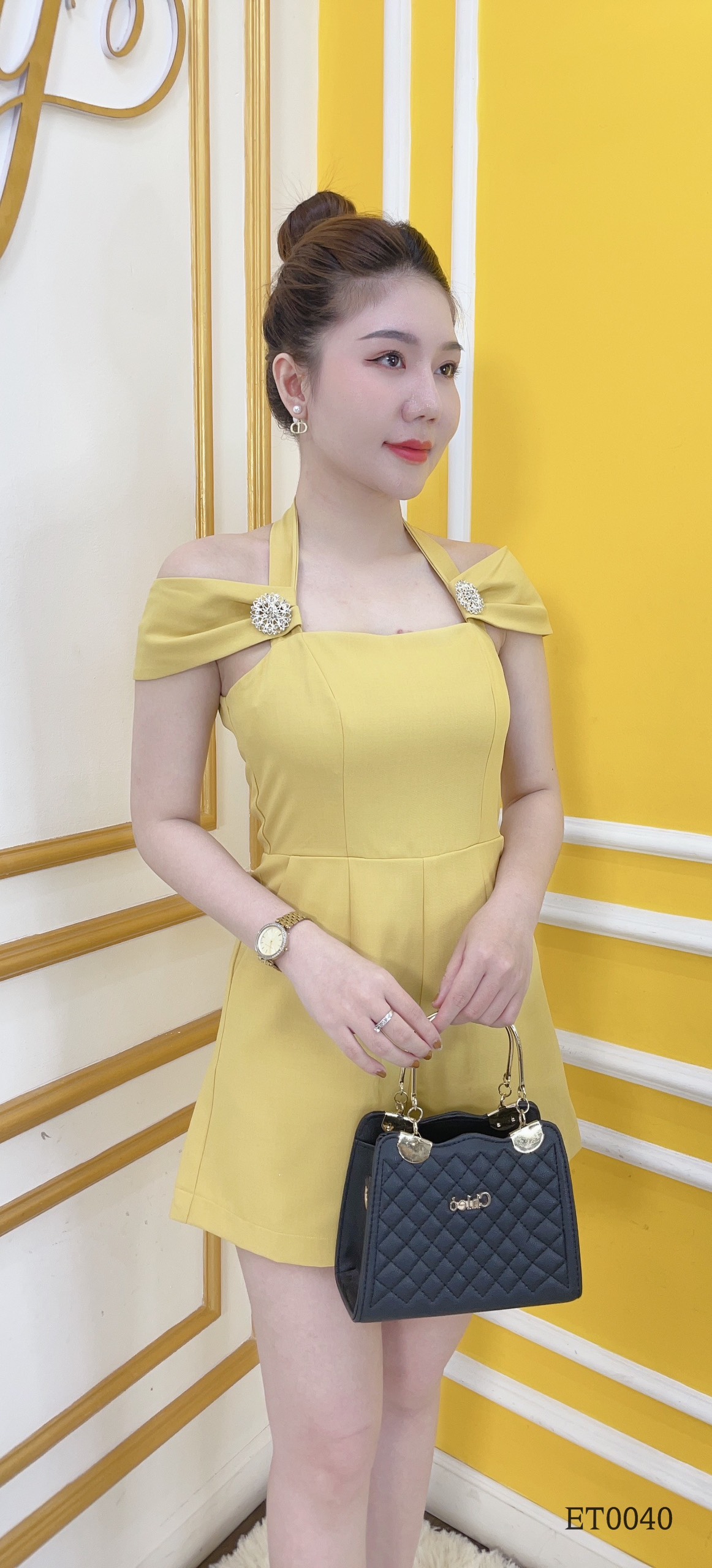 Jum EMY ET0040 Ngắn Vàng
