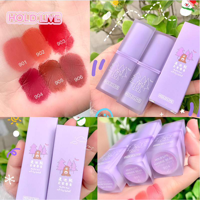 Son Thỏi Lì Hold Live Maddie Bear Tím HL459 [ HOLDLIVE ]