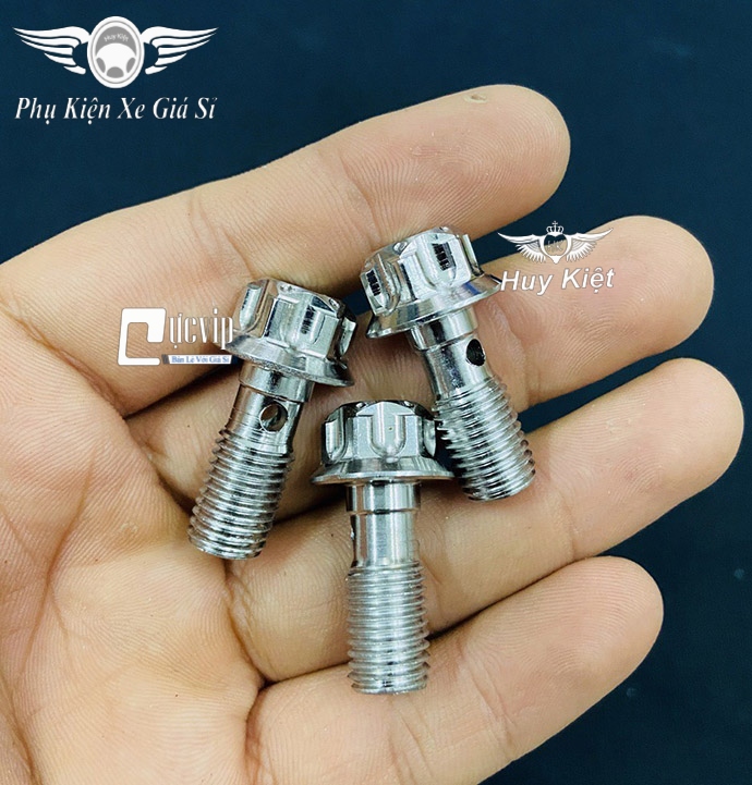 Ốc Xỏ Dây Dầu Inox Gắn Mọi Loại Xe MS4214
