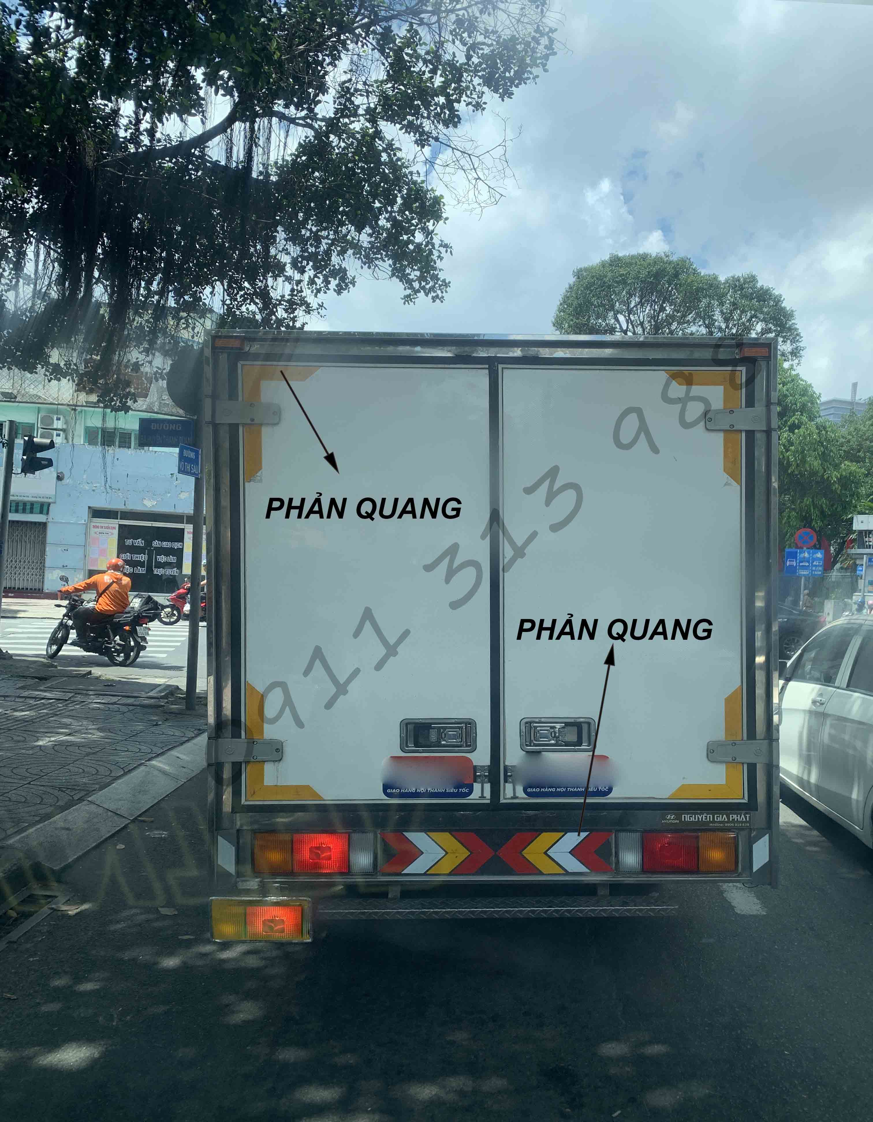 Băng keo phản quang bảng 5cm