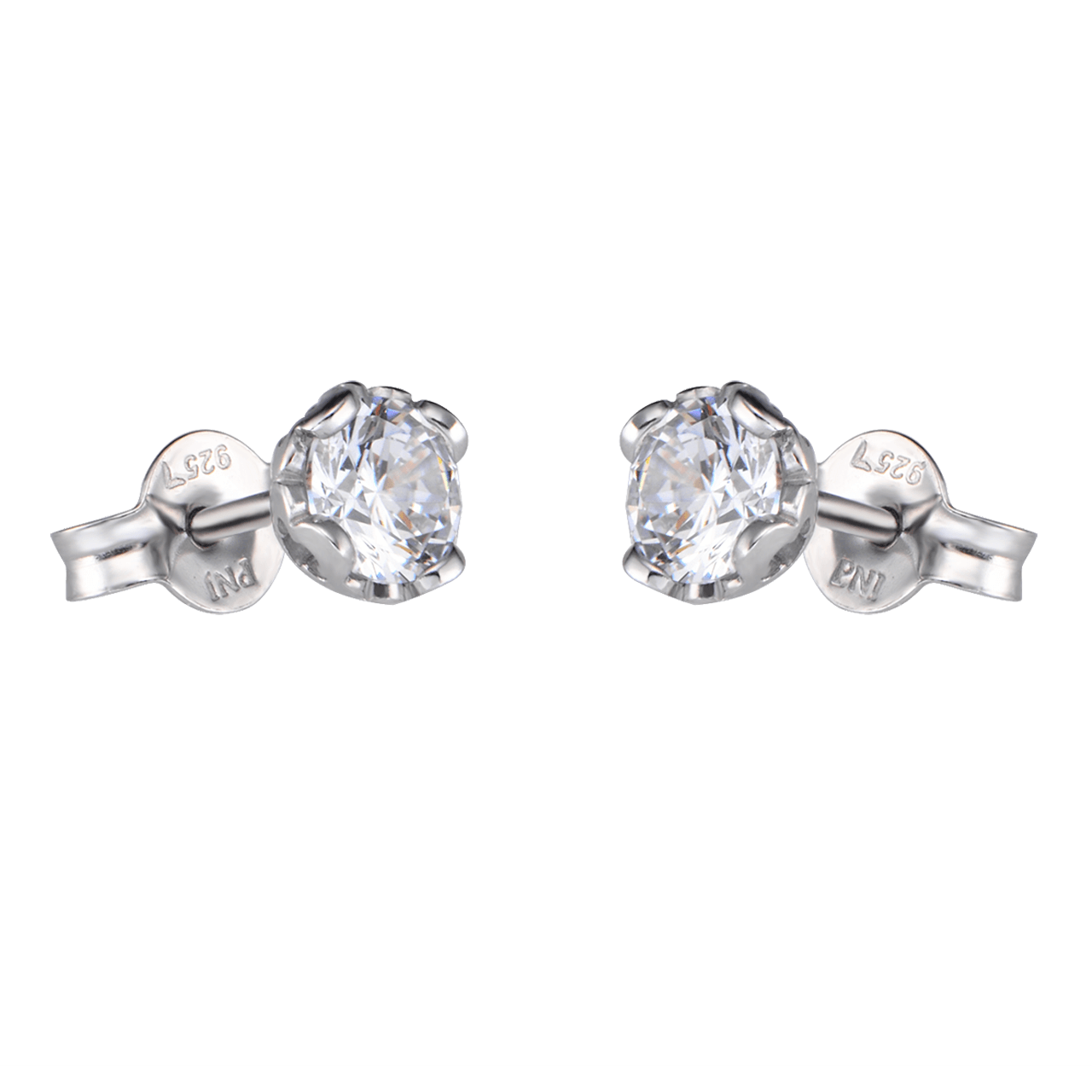 BÔNG TAI BẠC ĐÍNH ĐÁ PNJSILVER XM00K000123