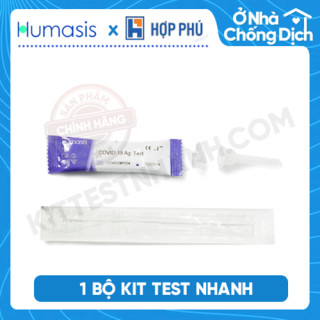 1 Bộ Kit test nhanh COVID Humasis Covid-19 Ag Test CHÍNH HÃNG thumbnail