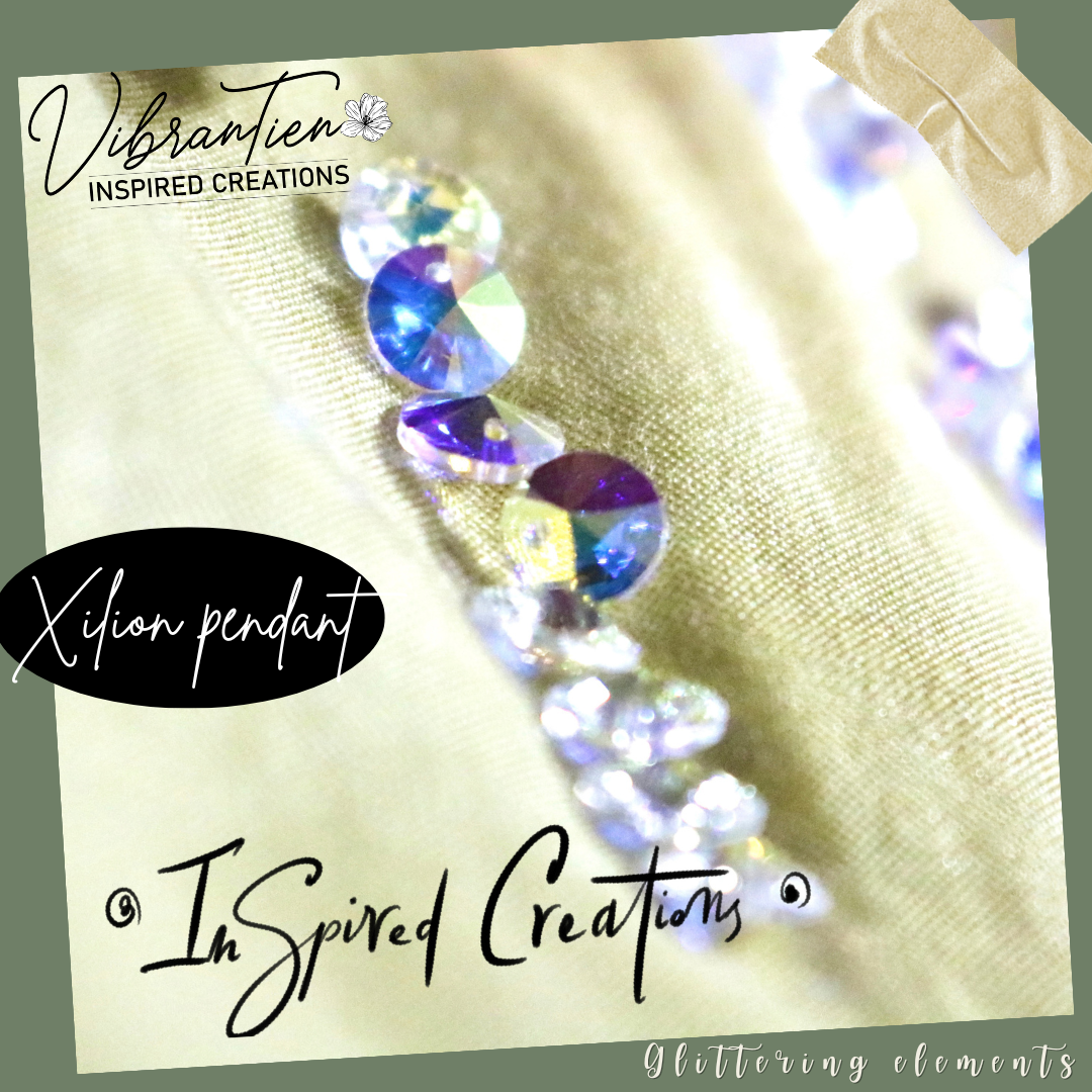 Pha lê Swarovski hạt dĩa 6mm (Combo 10/20/30/50 viên)