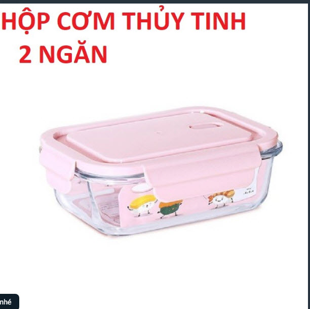 Hộp đựng cơm 3 ngăn cao cấp - hộp đựng cơm