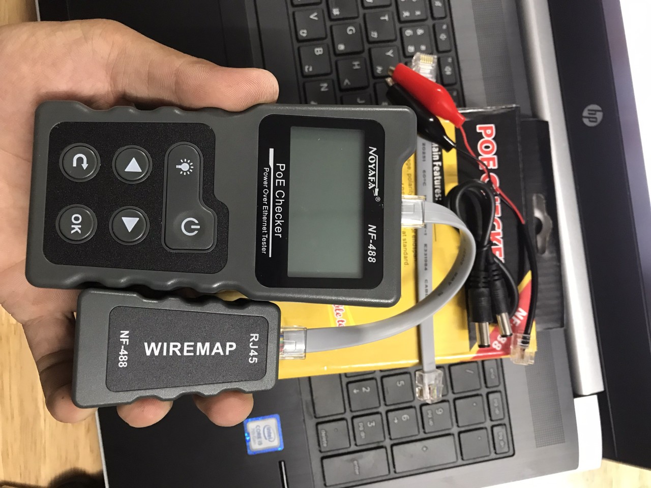 Bộ test và kiểm tra mạng POE Noyafa NF-488 ( chính hãng )