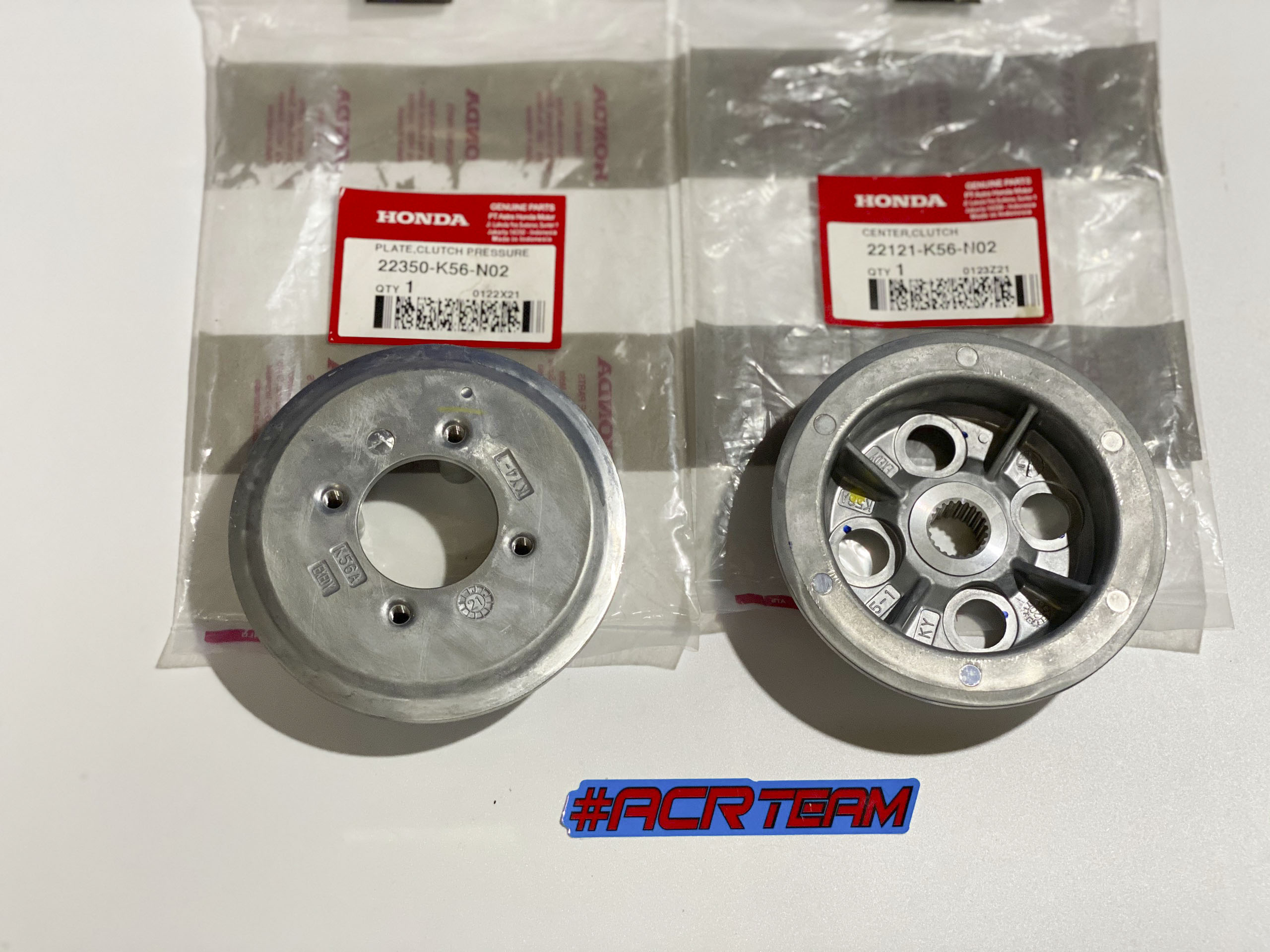 Cặp Mặt Nhôm Nồi / Đế Nồi - Honda Sonic 150R, Winner V1, GTR150, CBR150 - Chính Hãng