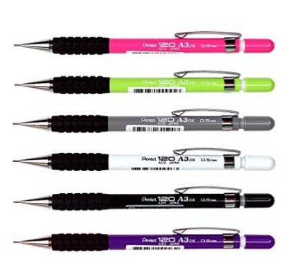 Bút chì bấm Pentel 120 A3 Mechanical Pencil A315 0.5mm