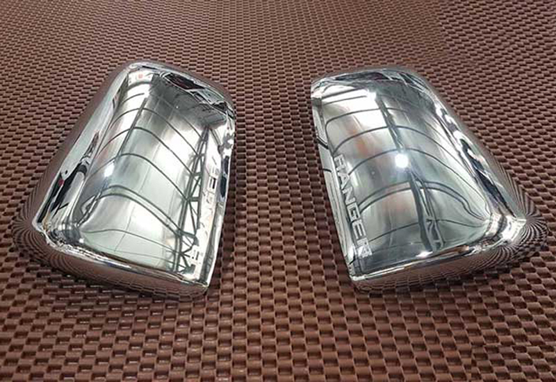 Bộ ốp gương chiếu hậu Ford Ranger (gương không có đèn Xi nhan)