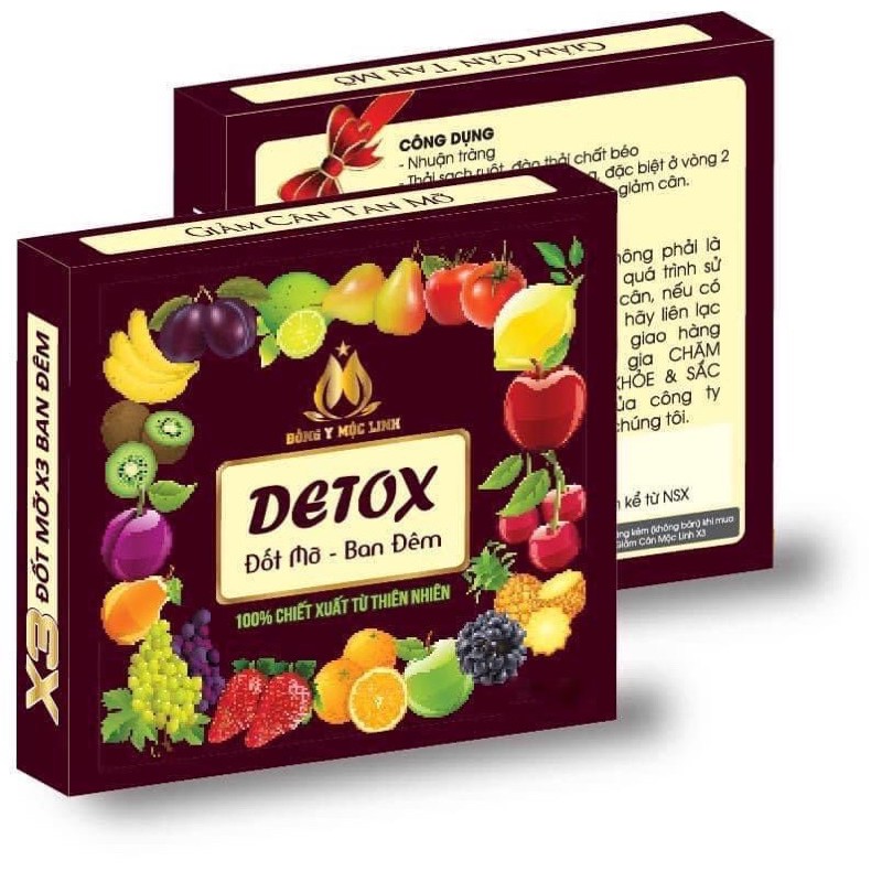 Detox Thải Độc Tan Mỡ Mộc Linh