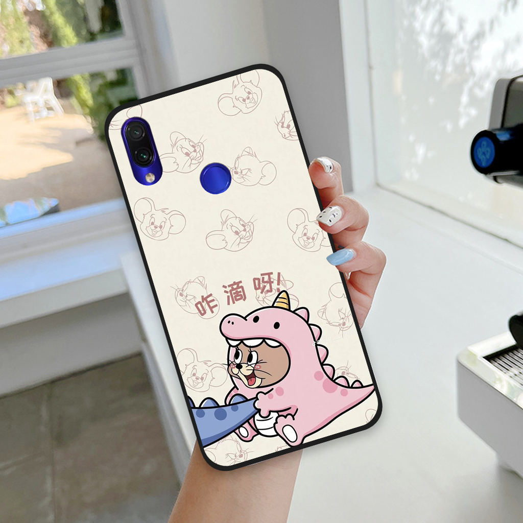 Ốp lưng Xiaomi Redmi Note 7 / Redmi 7 hình cặp đôi, couple hoạt hình dễ thương