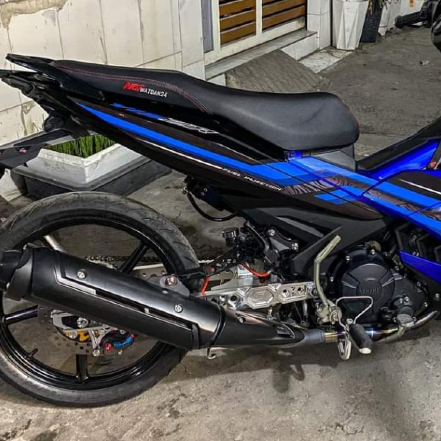 Tem Rời Exciter 150 2022 Đen Xanh Gp