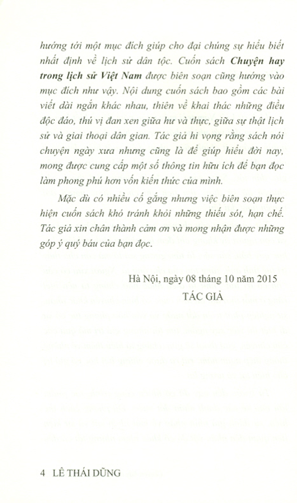 Chuyện Hay Trong Lịch Sử Việt Nam