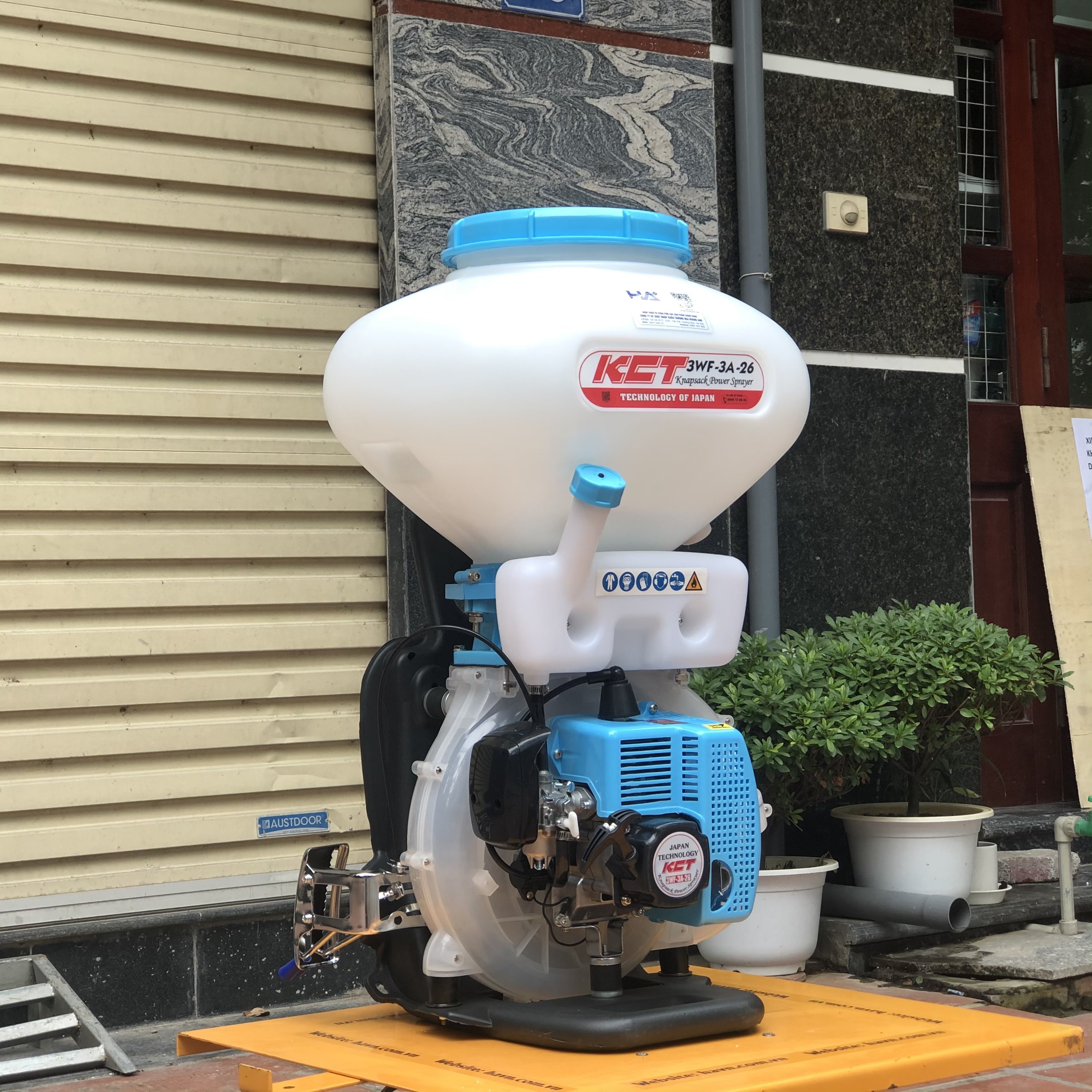 Máy Xạ Phân 26L 2 Thì KCT 3WF-3A-26
