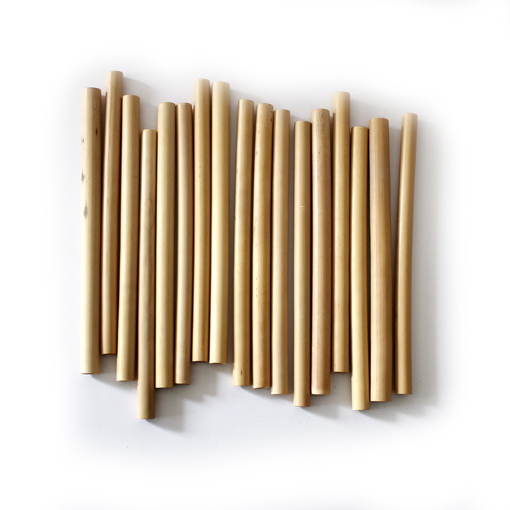 Natural bamboo straws (One4One)