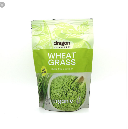 Bột cỏ lúa mì hữu cơ Dragon Superfoods 150g